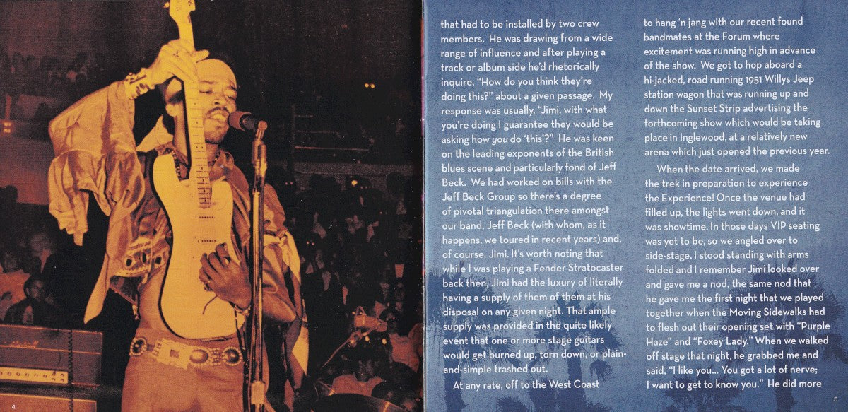 Gatefold 3: The Jimi Hendrix Experience – Los Angeles Forum - April 26, 1969 CD | Relix