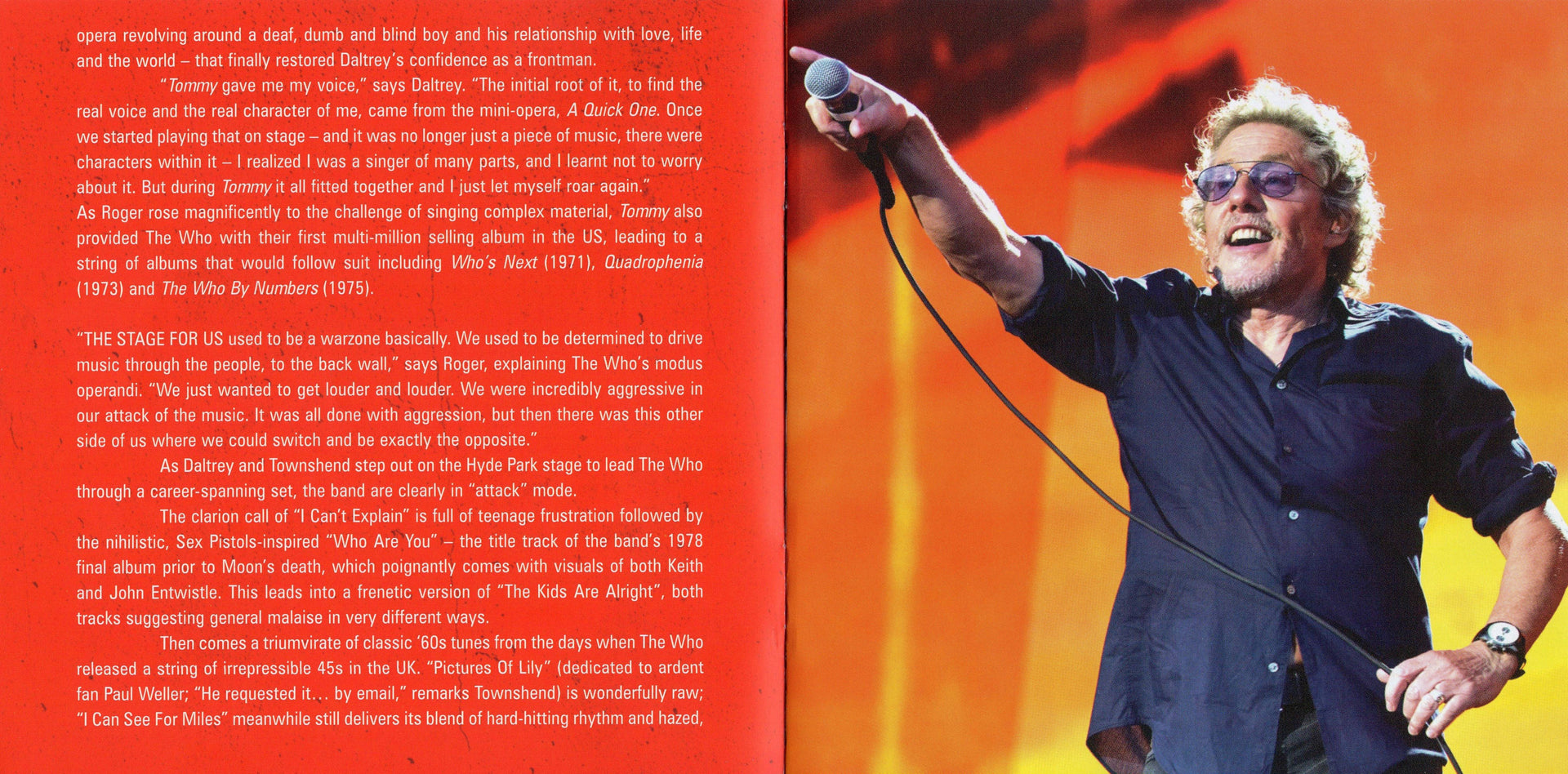 Gatefold 3: The Who – Live In Hyde Park CD | Relix
