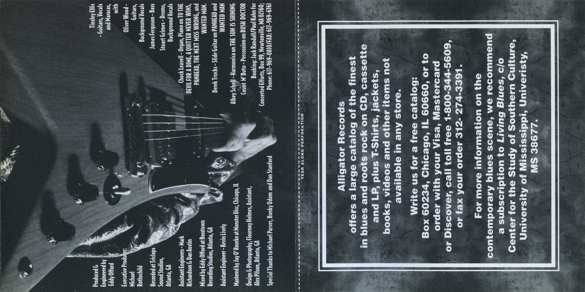 Gatefold 3: Tinsley Ellis – Storm Warning CD | Relix