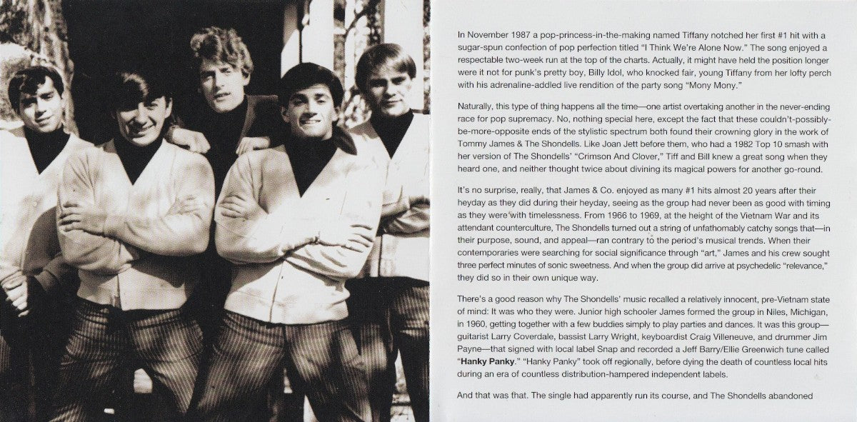 Gatefold 3: Tommy James & The Shondells – Essentials Series CD | Relix