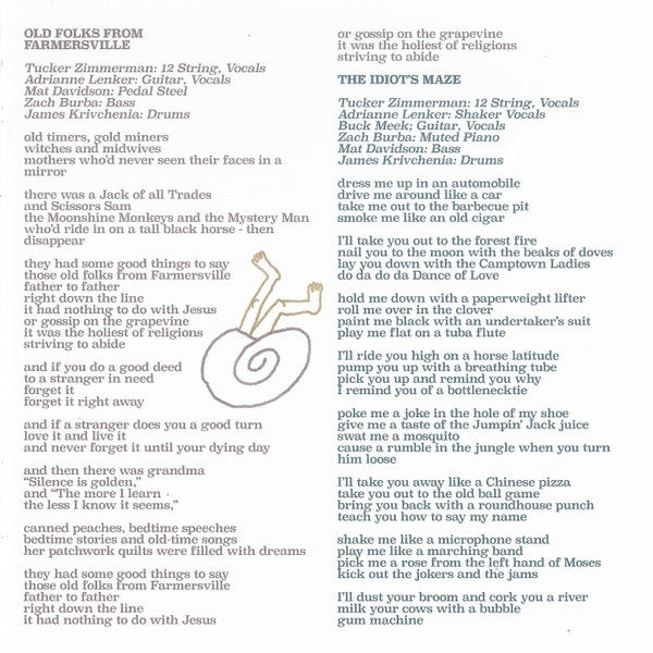 Gatefold 3: Tucker Zimmerman – Dance Of Love CD | Relix