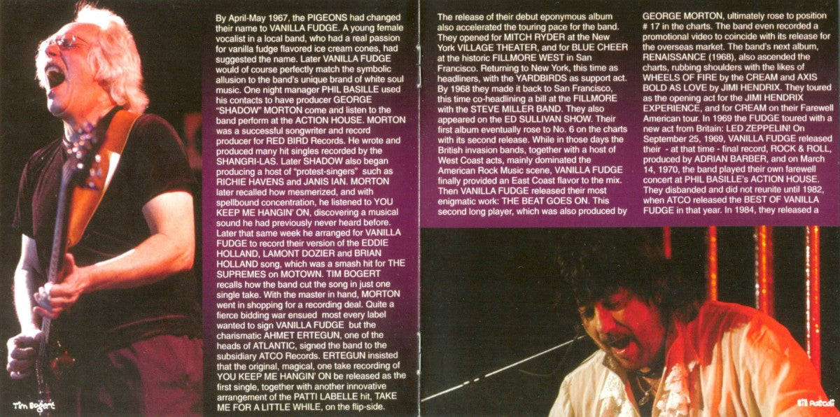 Gatefold 3: Vanilla Fudge – Live CD | Relix