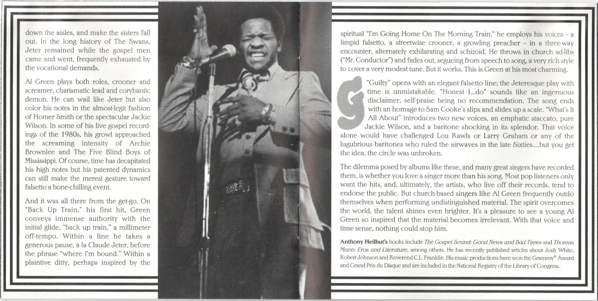 Gatefold 4: Al Green – Back Up Train CD | Relix
