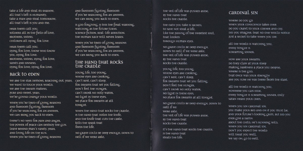 Gatefold 4: Black Sabbath – Cross Purposes (2024 Remaster CD) CD | Relix