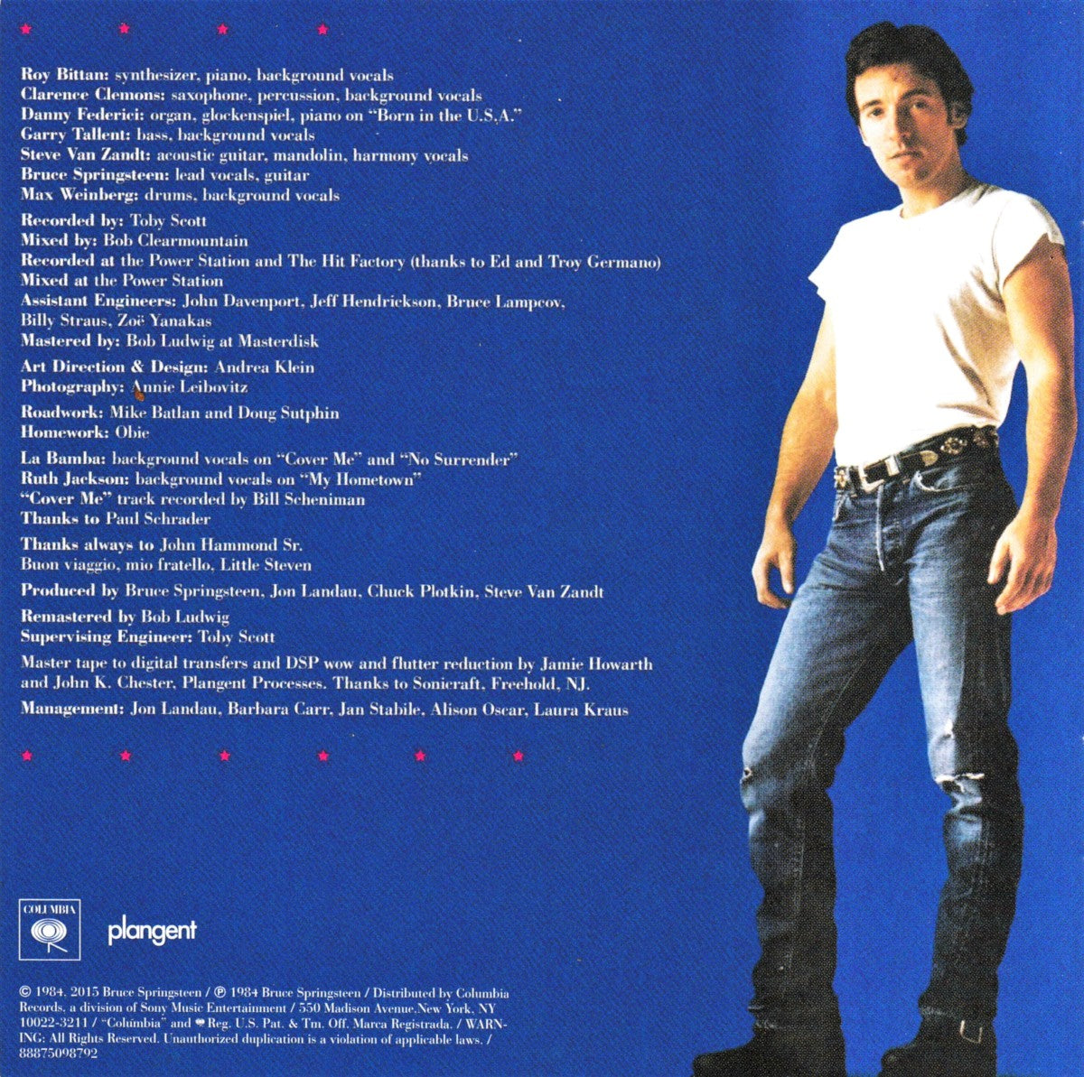 Gatefold 4: Bruce Springsteen – Born In The U.S.A. CD | Relix
