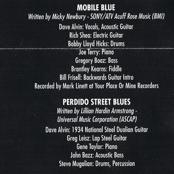 Gatefold 4: Dave Alvin – From An Old Guitar:  Rare and Unreleased Recordings CD | Relix