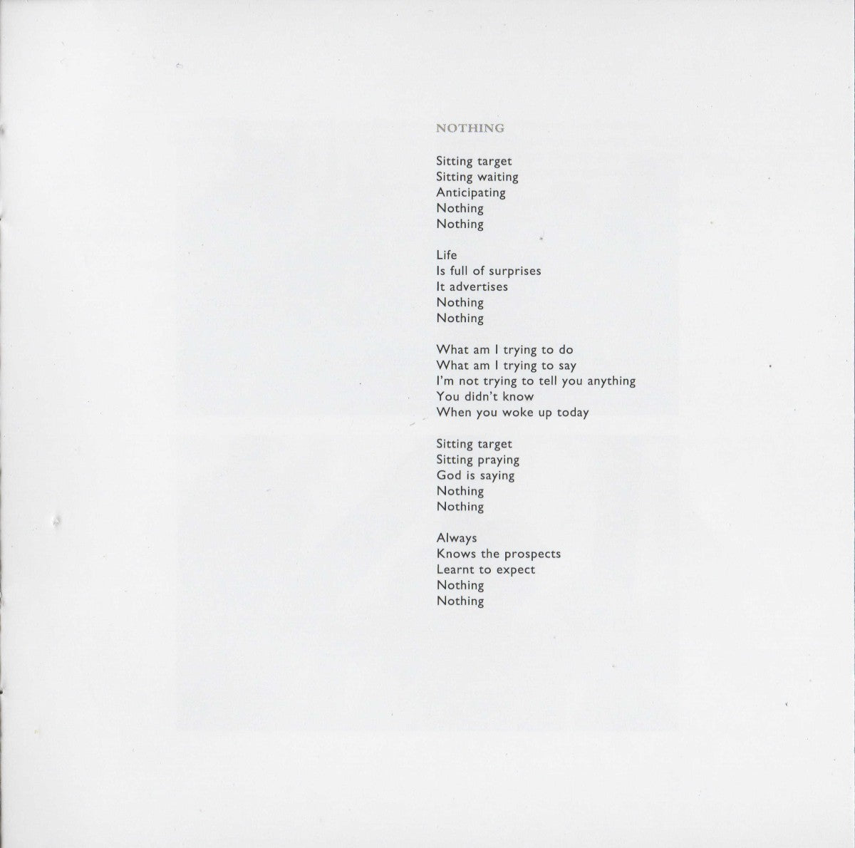 Gatefold 4: Depeche Mode – Music For The Masses CD | Relix
