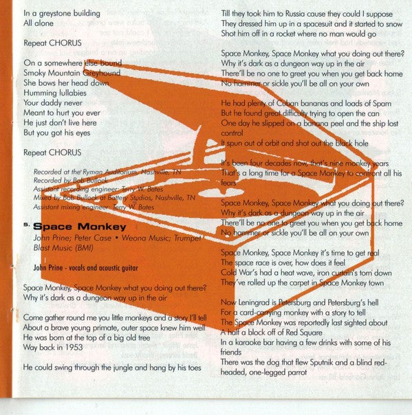 Gatefold 4: John Prine – Live on Tour CD | Relix