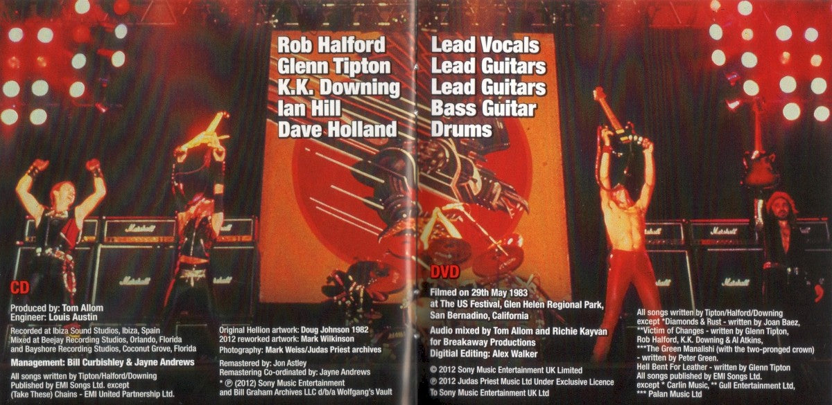 Gatefold 4: Judas Priest – Screaming For Vengeance: Special 30th Anniversary Edition CD | Relix