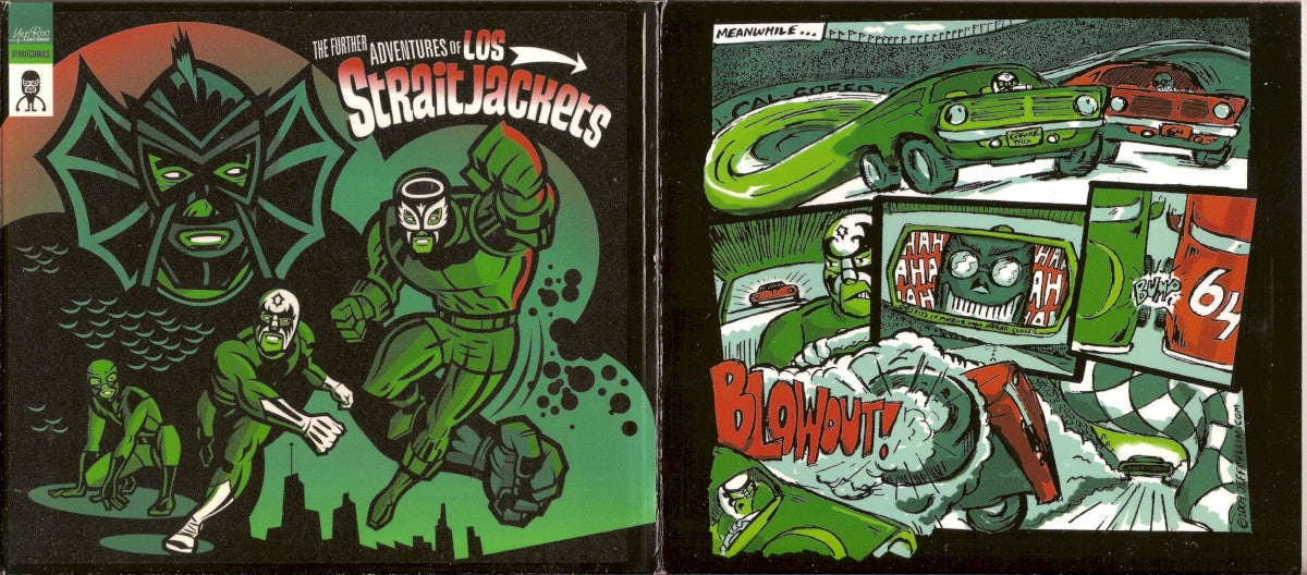 Gatefold 4: Los Straitjackets – The Further Adventures Of Los Straightjackets CD | Relix