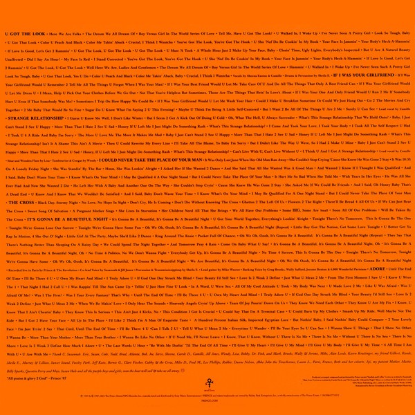 Gatefold 4: Prince – Sign O’ The Times (2-LP Vinyl) Vinyl LP | Relix
