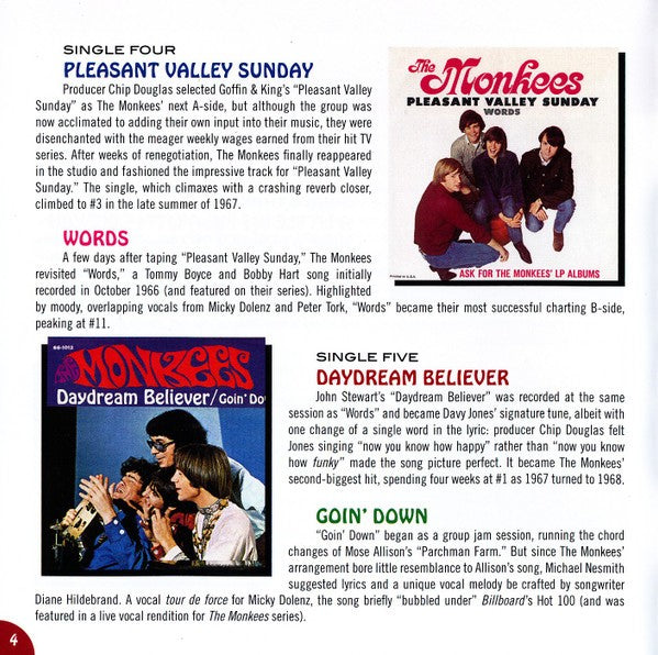 Gatefold 4: The A's, The B's & The Monkees (CD) CD | Relix
