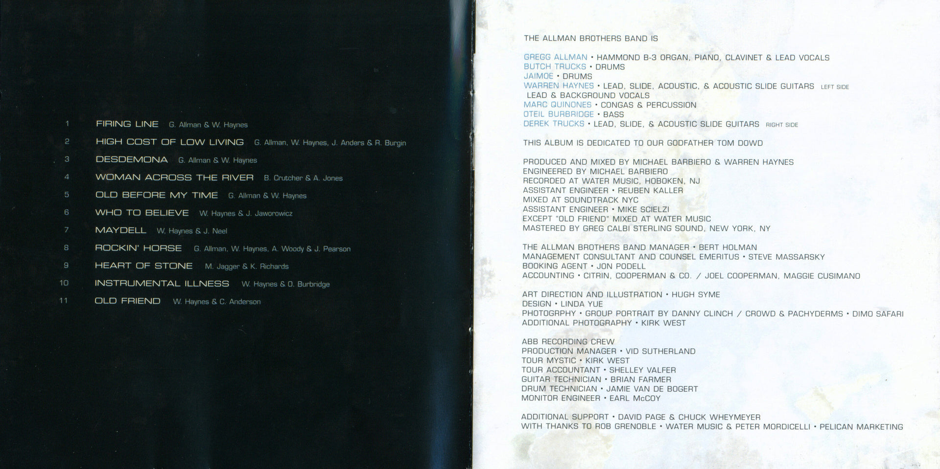 Gatefold 4: The Allman Brothers Band – Hittin the Note CD | Relix