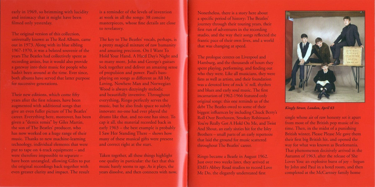 Gatefold 4: The Beatles – 1962-1966 (The Red Album): 2023 Edition (2-CD) CD | Relix