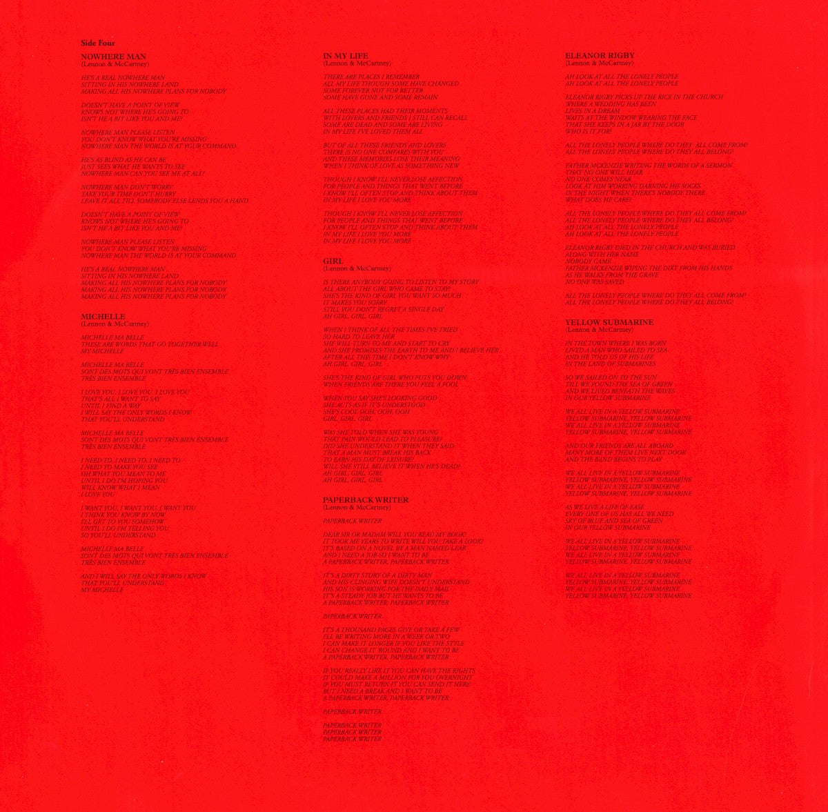 Gatefold 4: The Beatles – 1962-1966 (The Red Album): 2023 Edition (Half-Speed 3-LP Vinyl) Vinyl LP | Relix