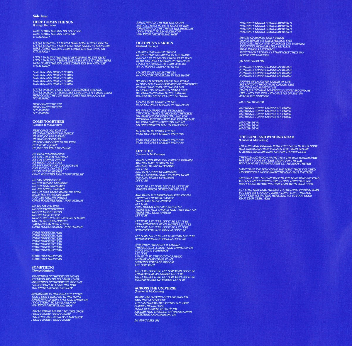 Gatefold 4: The Beatles – 1967-1970 (The Blue Album): 2023 Edition (Half-Speed 3-LP Vinyl) Vinyl LP | Relix