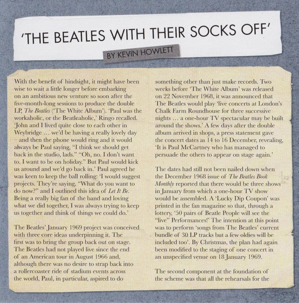 Gatefold 4: The Beatles – Let It Be: Special Edition CD | Relix