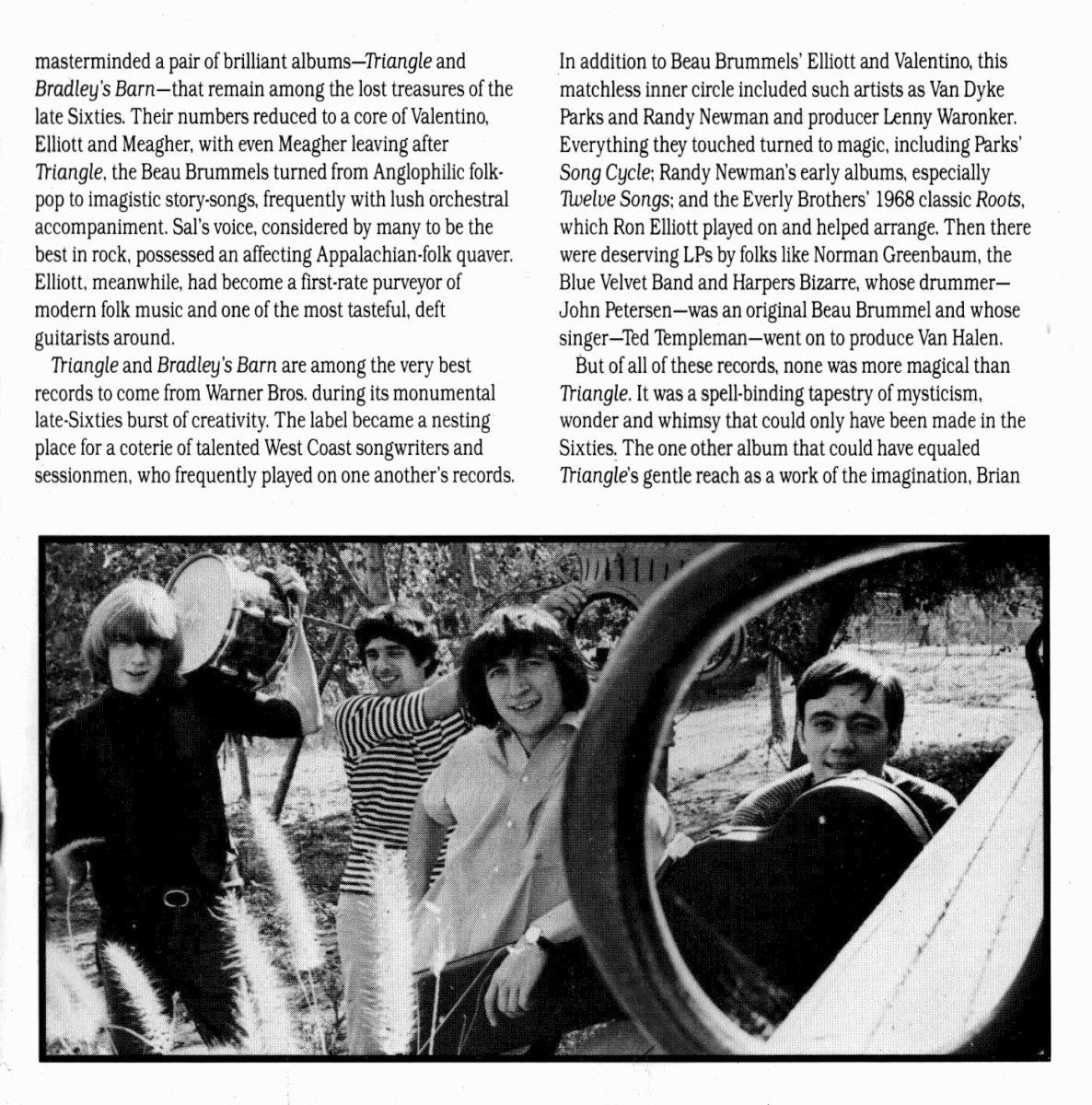 Gatefold 4: The Beau Brummels – Best of CD | Relix