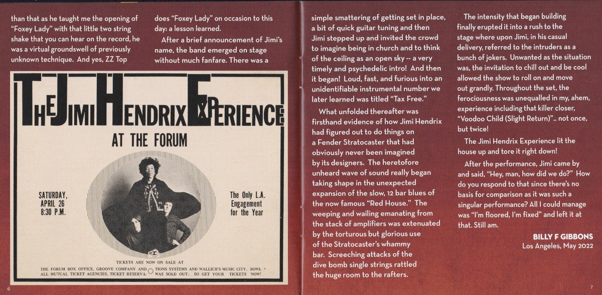 Gatefold 4: The Jimi Hendrix Experience – Los Angeles Forum - April 26, 1969 CD | Relix