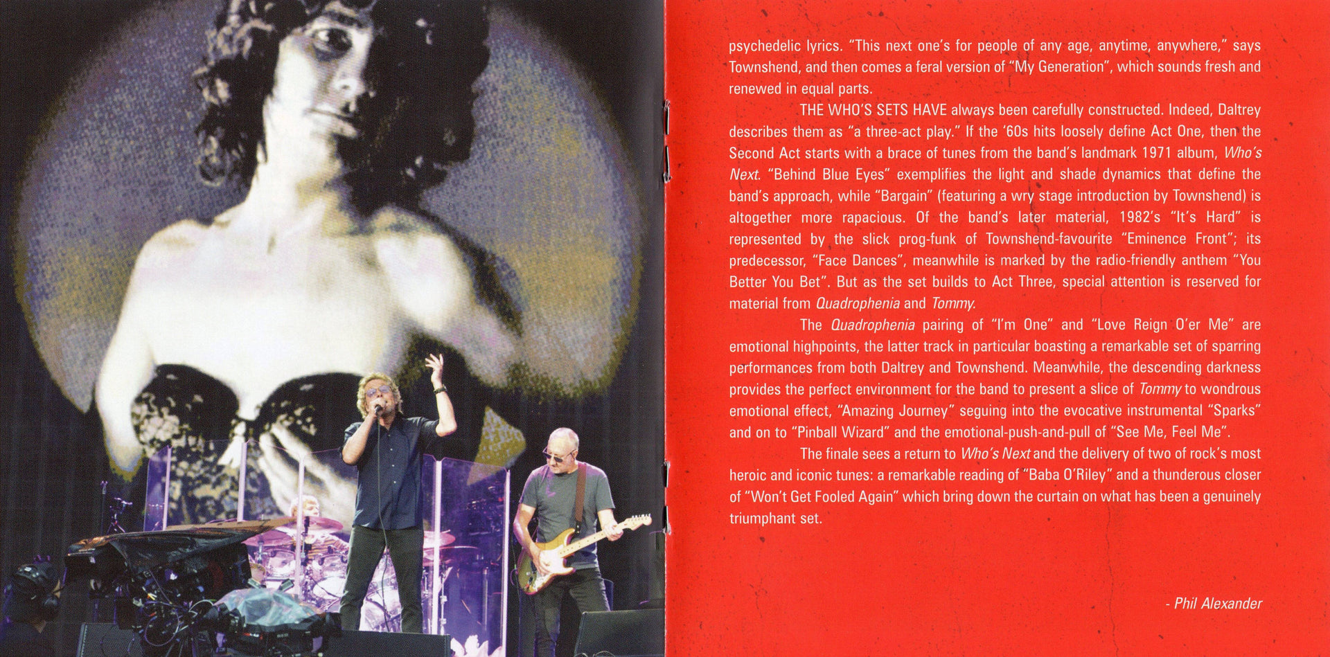 Gatefold 4: The Who – Live In Hyde Park CD | Relix