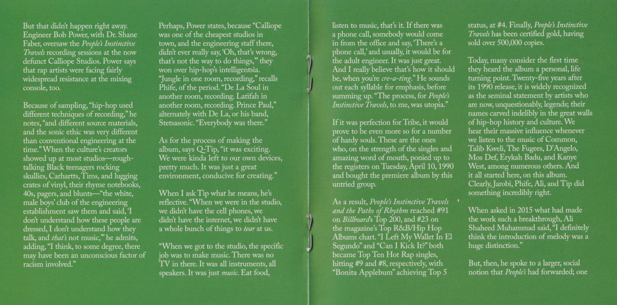 Gatefold 5: A Tribe Called Quest – People's Instinctive Travels And The Paths Of Rhythm (25th Anniversary Edition CD) CD | Relix