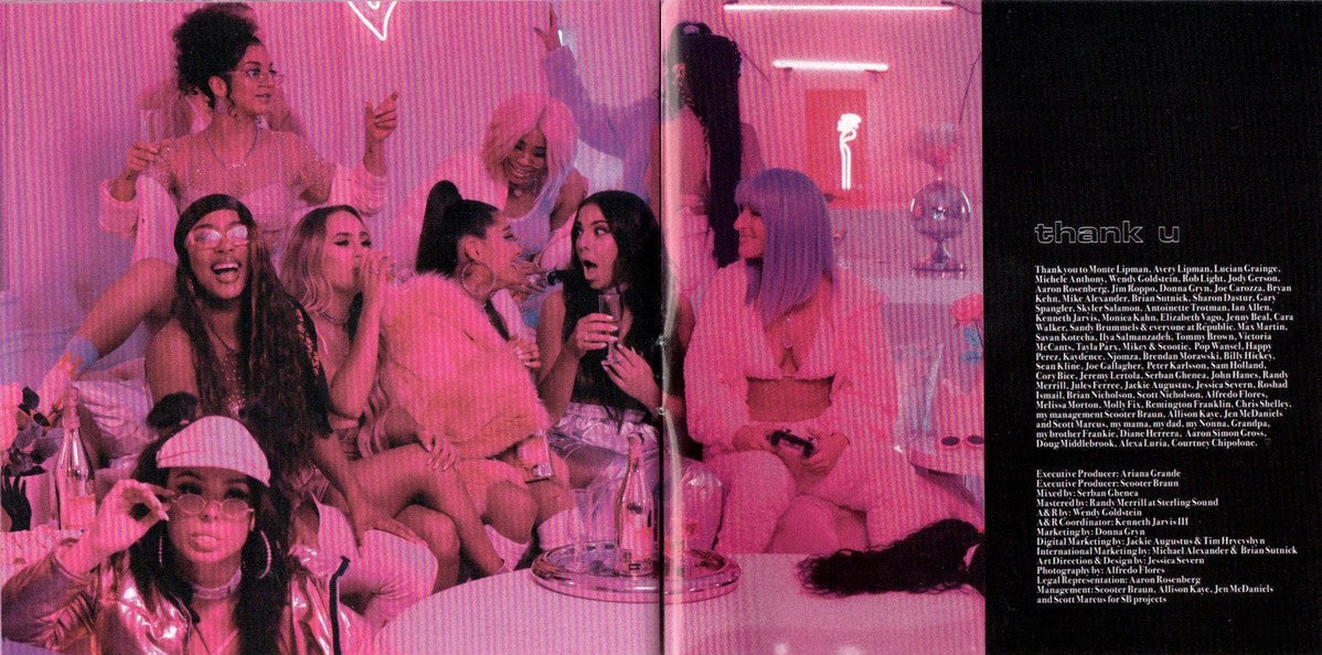 Gatefold 5: Ariana Grande – Thank u, Next (CD) CD | Relix