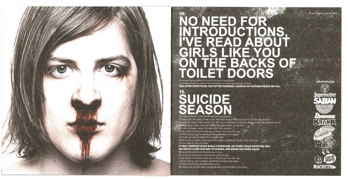 Gatefold 5: Bring Me The Horizon – Suicide Season CD | Relix