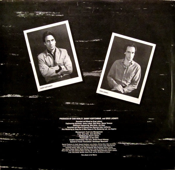 Gatefold 5: Don Henley – I Can't Stand Still CD | Relix