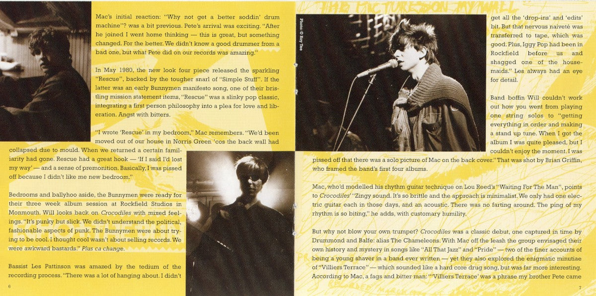 Gatefold 5: Echo & The Bunnymen – Crocodiles (Import CD) CD | Relix
