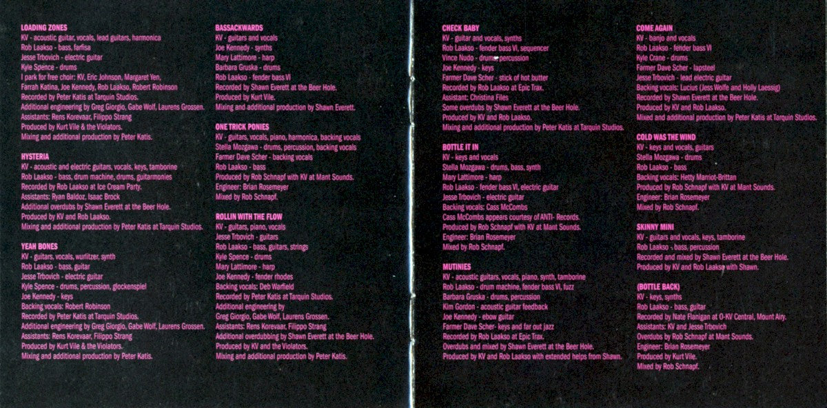 Gatefold 5: Kurt Vile – Bottle It In CD | Relix