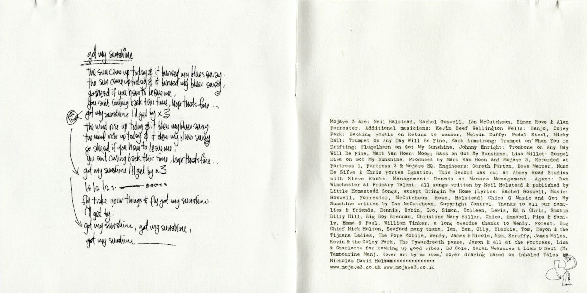 Gatefold 5: Mojave 3 – Excuses For Travellers CD | Relix