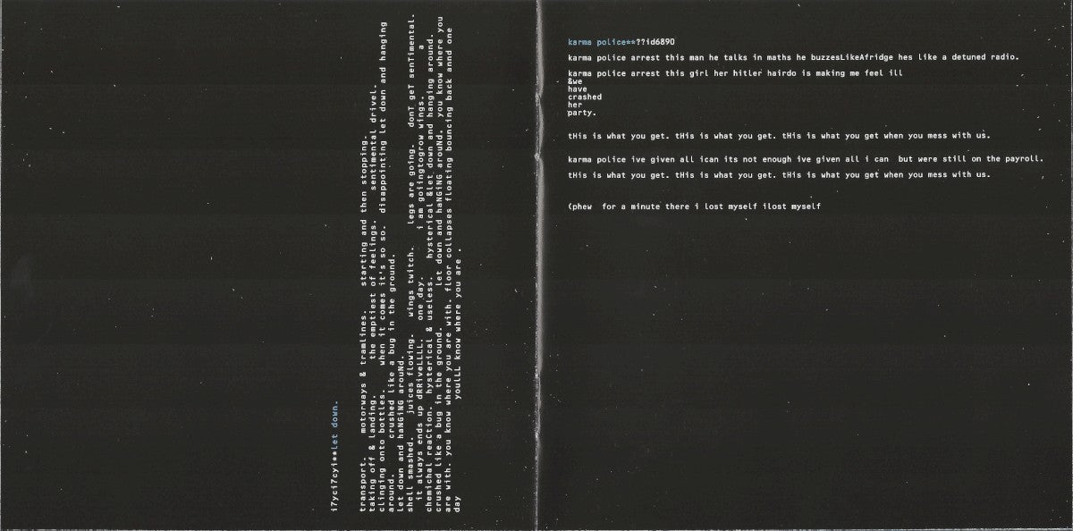 Gatefold 5: Radiohead – OK Computer CD | Relix