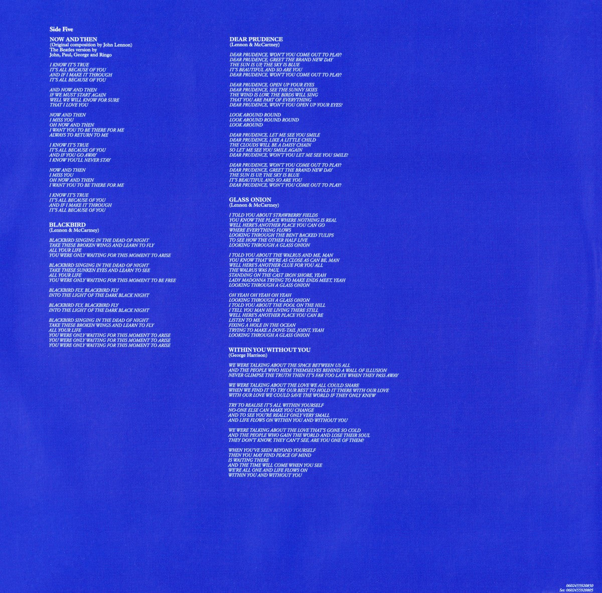 Gatefold 5: The Beatles – 1967-1970 (The Blue Album): 2023 Edition (Half-Speed 3-LP Vinyl) Vinyl LP | Relix