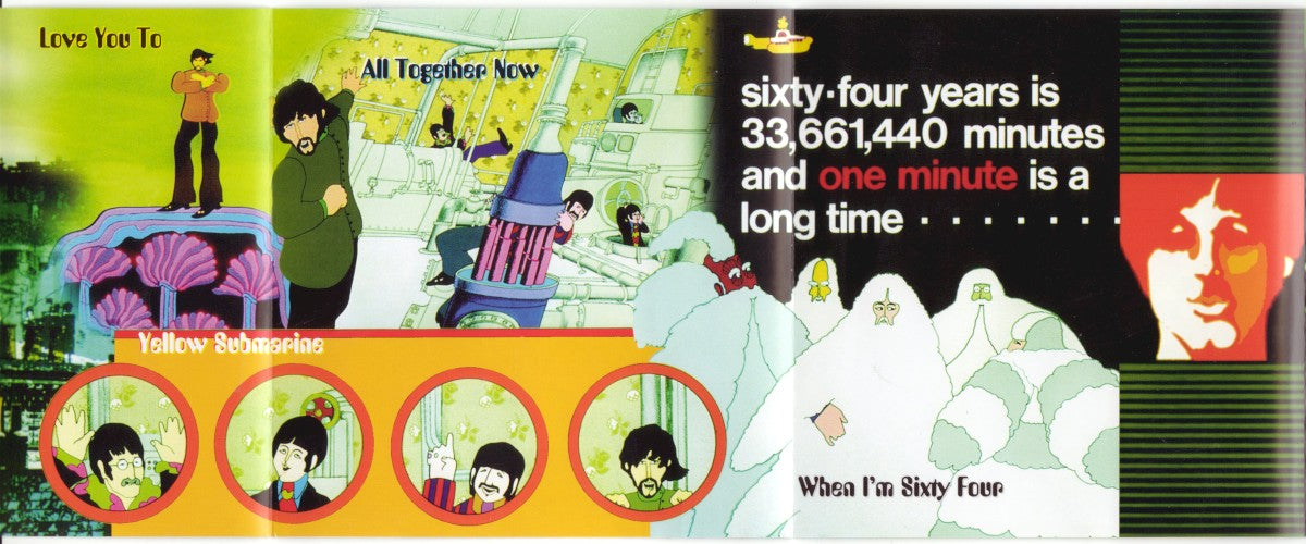 Gatefold 5: The Beatles – Yellow Submarine Songbook CD | Relix