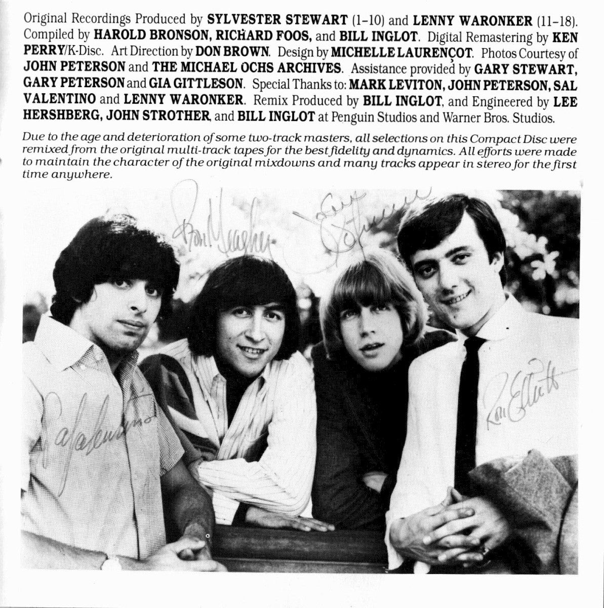 Gatefold 5: The Beau Brummels – Best of CD | Relix
