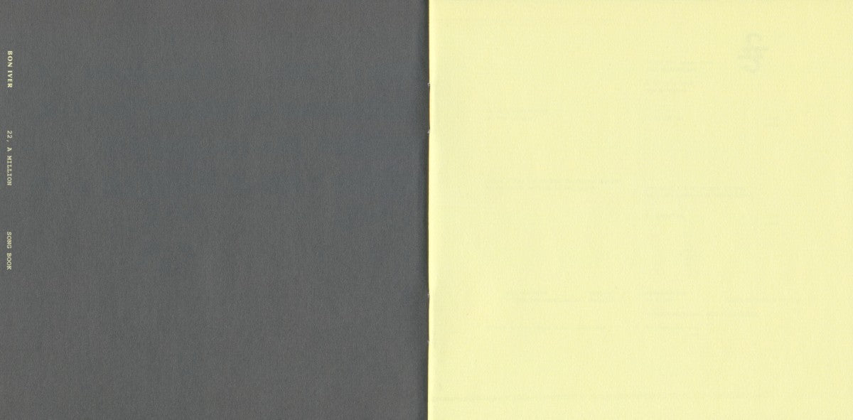 Gatefold 6: Bon Iver – 22, A Million CD | Relix