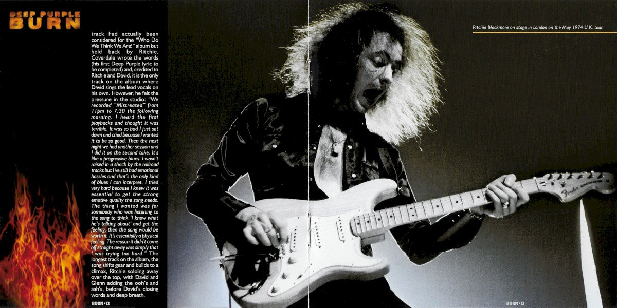 Gatefold 6: Deep Purple – Burn CD | Relix