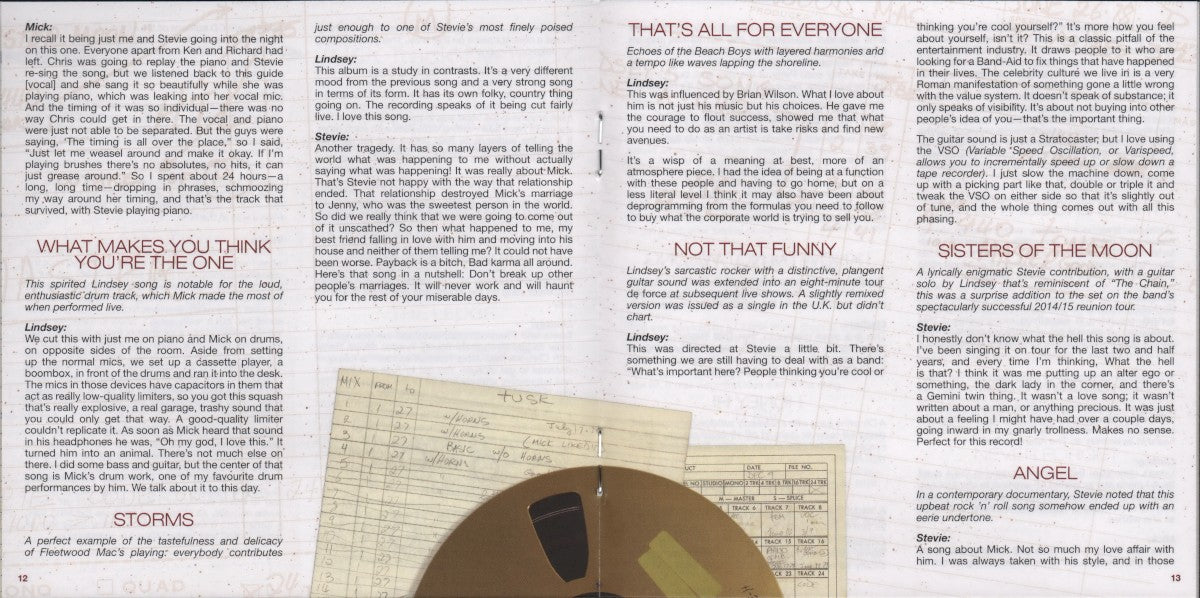 Gatefold 6: Fleetwood Mac – Tusk: Remastered (Expanded 3-CD) CD | Relix