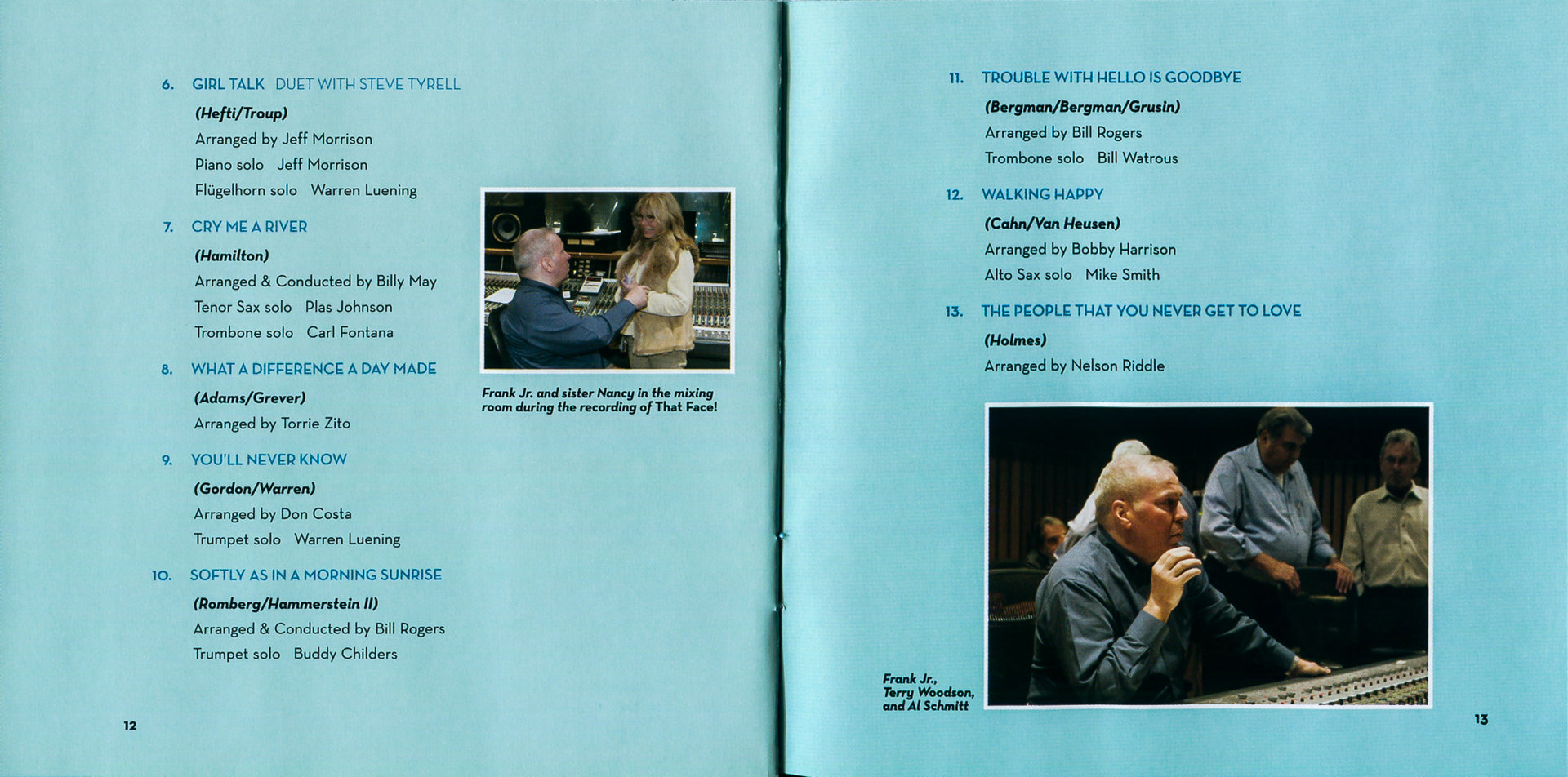 Gatefold 6: Frank Sinatra, Jr. – That Face CD | Relix