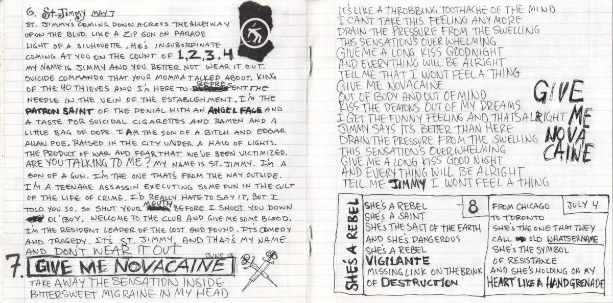 Gatefold 6: Green Day – American Idiot CD | Relix