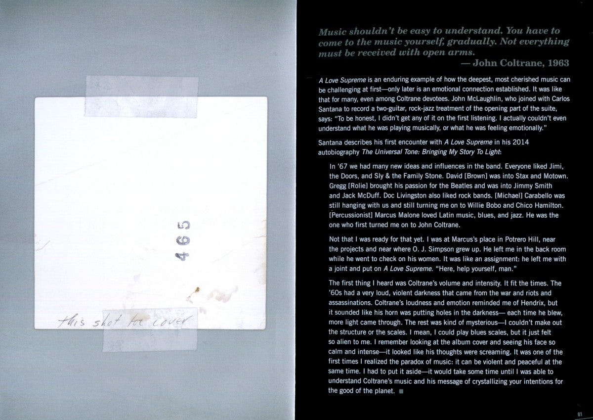 Gatefold 6: John Coltrane – A Love Supreme: The Complete Masters Vinyl LP | Relix