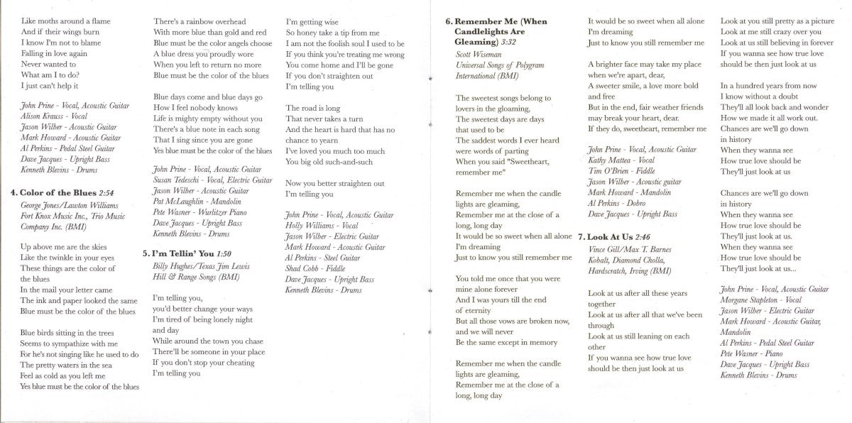 Gatefold 6: John Prine – For Better, Or Worse Vinyl LP | Relix