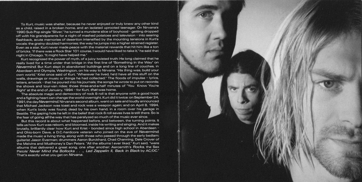 Gatefold 6: Nirvana – Nirvana CD | Relix
