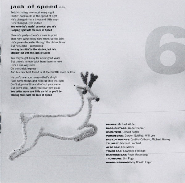 Gatefold 6: Steely Dan – Two Against Nature CD | Relix