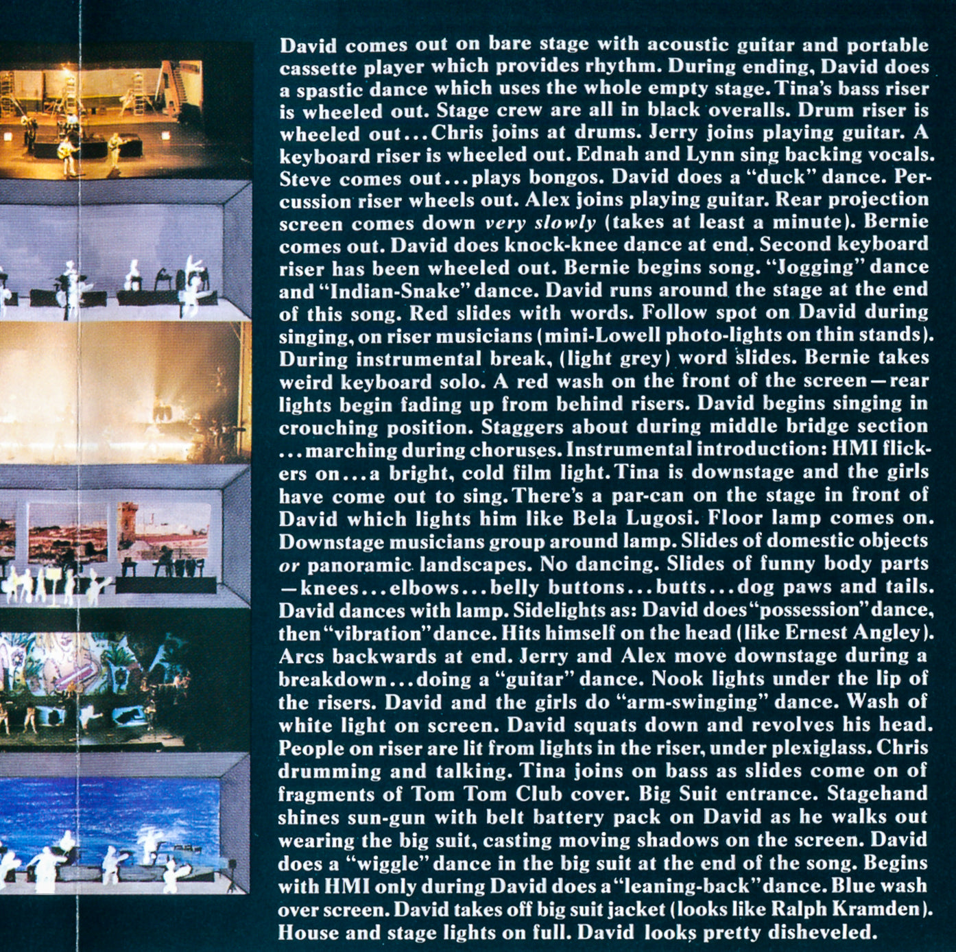 Gatefold 6: Talking Heads – Stop Making Sense CD | Relix