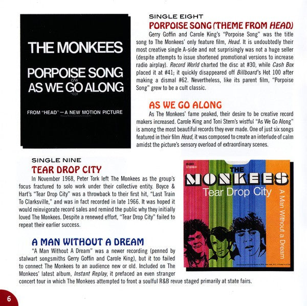 Gatefold 6: The A's, The B's & The Monkees (CD) CD | Relix