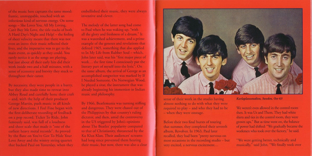 Gatefold 6: The Beatles – 1962-1966 (The Red Album): 2023 Edition (2-CD) CD | Relix