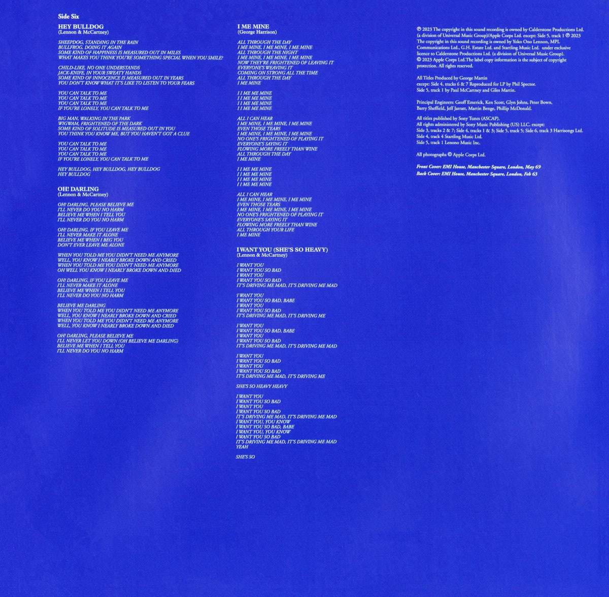 Gatefold 6: The Beatles – 1967-1970 (The Blue Album): 2023 Edition (Half-Speed 3-LP Vinyl) Vinyl LP | Relix