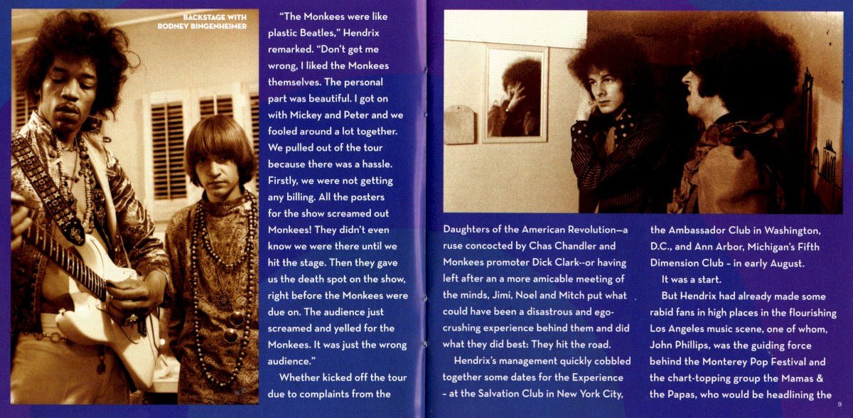 Gatefold 6: The Jimi Hendrix Experience – Jimi Hendrix Experience: Live At The Hollywood Bowl: August 18, 1967 CD | Relix