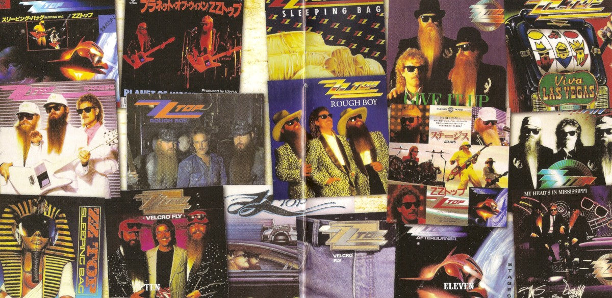 Gatefold 6: ZZ Top – Very Baddest (2-CD) CD | Relix